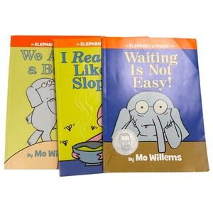 Mo Willems Elephant & Piggie Books Lot Reading Readers 3 lot